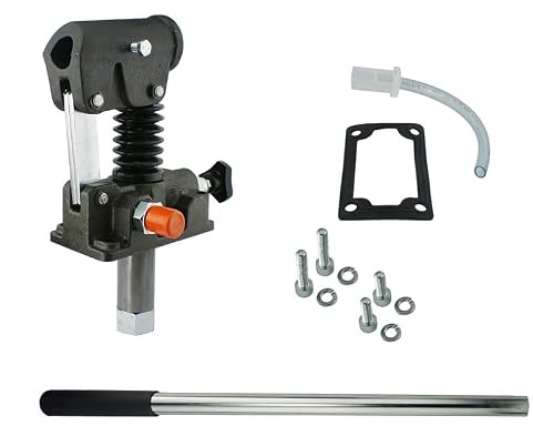 Enkelverkande och dubbelverkande hydrauliska handpumpar 12–25–45 cc, oljetank 3–5 l (25 CC enkelverkande (utan tank))