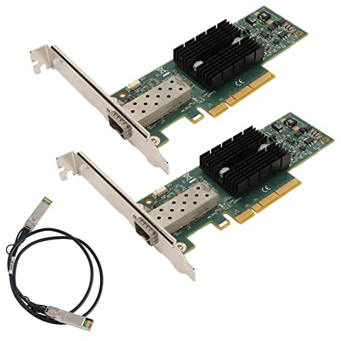 10 Gb SFP+ PCIE-nätverkskort MNPA19 XTR med Konverteringskabel PICE-adapter för PC Ethernet LAN-anslutning