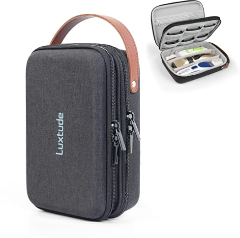 Luxtude Hair Clipper Case, Barber Travel Cases for Trimmers, Guards