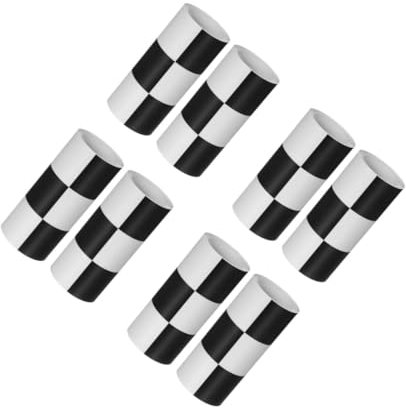 NUOBESTY Adhesivo Decorativo para Pared con Borde de Tablón de Anuncios a Cuadros Borde de Papel de Pvc para Espejo de Baño Y Cocina