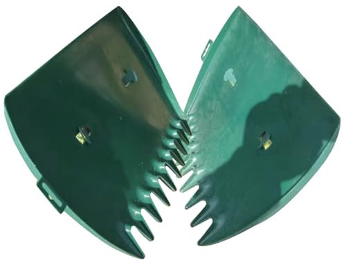 Dorccsi Ramasseur de Feuilles 2 pièces 13, 4 x 10, 2 Pouces Ramasse-Feuilles en Plastique avec poignées Pelle à Râteau de Jardin réutilisable pour Déchets Jardin Râteau à Pell