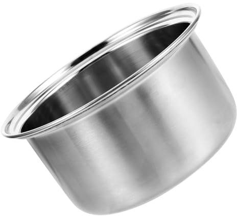 ABOOFAN Stainless Steel Soup Pot Liner Compact Replacement for Hot Pots High Temperature Resistant Cookware for Home Professional Kitchens for Induction Cookers