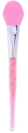 SOESFOUFU 1pezzi Pennello per Maschera Viso in Silicone Pennello per Manico Plastico Strumento di Applicazione di Bellezza per Cura Trucco