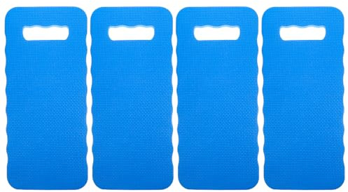 NUOBESTY Set 4 Pezzi Cuscini per Inginocchiarsi da Giardino 40x18x2 Cm, Tappetini Protettivi Eva Antiscivolo, Cuscinetti per Ginocchia e Polsi per Yoga, Fitness e Lavori Colore Casuale