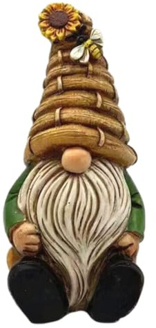 Gnome Trädgårdsdekor, Trädgårdstomtar Trädgårdsstatyer Gnome Färgglad