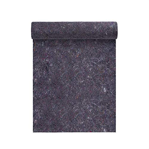 Werku WK102970, Fieltro Cubresuelo, Protector Superficies, Largo 10 m, Ancho 1 m, 200 g/m², Impermeable, Reutilizable, Absorbente, Antideslizante