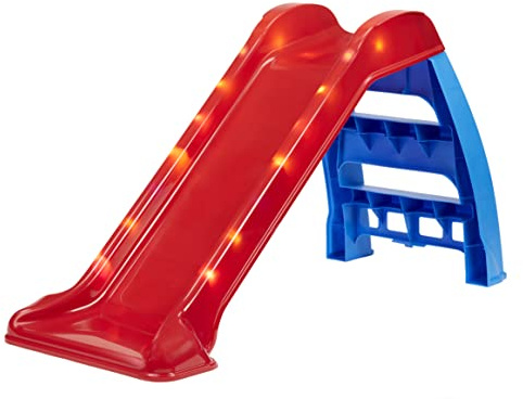 Little Tikes My First Light-Up Slide - Indoor & Outdoor fun for Toddlers - 8 Light Patterns - Active Play - Ages 18 Months to 6 Years