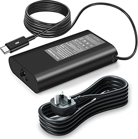 65W USB C Charger Compatible with HP Spectre X360, Spectre, Elitebook x360, Elitebook, Chromebook, Elite x2, Envy, ProBook Travel Type C Power Cord Supply