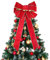 Große Weihnachtsbaumschleife 60CM, Weihnachtsschleifen Weihnachtsbaum Schleifen Deko für Weihnachtsbaum Bogen Schleife Weihnachtsbaumschmuck Schleifen für Weihnachtsdeko Weihnachtskranz Dekorationen