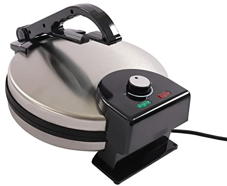 10 pollici Tortilla Press Electric YUNRUX Roti Maker messico stile taco pressa automatica in acciaio inox tortilla Maker antiaderente Quesadilla Maker Chapati Maker in stile indiano Tortilla macchina