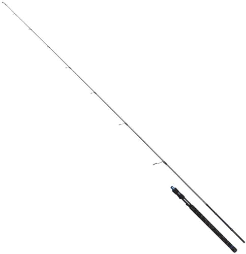 DAM Imax Spinning Rod, 1.98 m, Schwarz, Erwachsener, Spinnrute, Jig-Rute, Hecht, Barsch, Forelle, Zander, Raubfisch