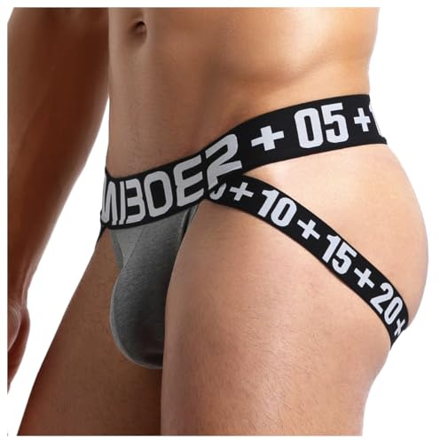 Casey Kevin Jockstrap para Hombre Suspensorio Tanga Slips Deportivo Calzoncillos Transpirable