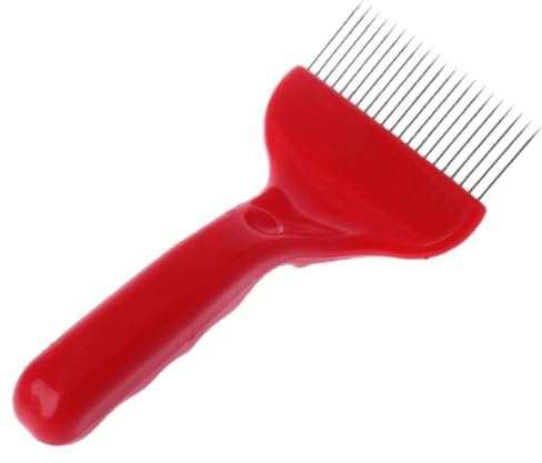 Sosoport Honigwaben-entdecklungsgabel Aus Bienenzuchtwerkzeug Stockgabel Bienenhonig-extraktgabel Bienenhonig-abstreifgabel Reinigungsgabel Für