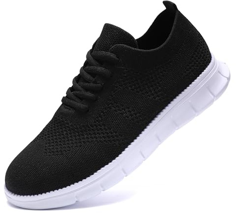 UNQWQZ Baskets d'intérieur pour homme - Chaussures de loisirs - Mocassins légers et respirants - Chaussures d'affaires - Chaussures de bateau - Chaussures de costume Oxford - Chaussures de mariage