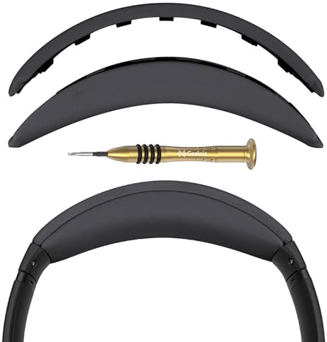 Geekria Kopfband-Pad, kompatibel mit Bose QuietComfort Wireless, QuietComfort 35 ii Gaming, QC35 II, QC35, QC25 Kopfhörer-Ersatzband, Headset-Kopfkissen, Reparaturteil (dunkelgrau)