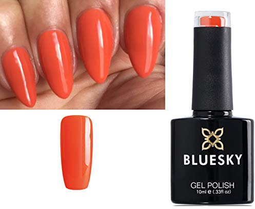 Bluesky Gel Nail Polish TERRACOTTA BURNT CLAY ORANGE CS19 UV LED Soak Off 10ml (Requires Curing under LED/UV Lamp)