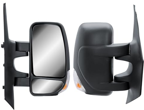 LONGLING Rétroviseur droit électrique et chauffant avec clignotant pour Renault Master Nissan NV400 2010-2024 Opel Movano 2010-2022