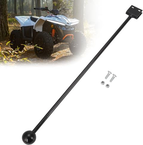 AUTOVIC 19.5 Gear Shifter Lever for Honda Yamaha ATV Hand Control Gear Shift Extension Lever with Mounting Hardware Replaces for 072000 072627 Black