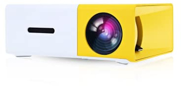 Mini Projector GPS supply, Portable Projector Full HD 1080p, Projectors,Mini projector portable Movie Projector Compatible with USB, HD, AV,Micro SD,DC
