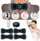 Elektrische Nackenmassagegeräte Pack +4 Pads - EMS Massagegerät - Tragbares Elektrisches Nackenmassagegerät für Nacken, Schulter, Rücken und Beinschmerzen - Mini Massagegerät für Schmerzlinderung