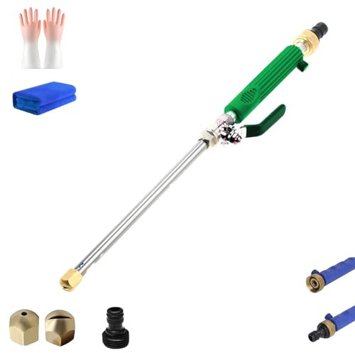 Jet Sono Hochdruckreiniger, 2-in-1-Hochdruck-Hochdruckreiniger, tragbares Hochdruckreiniger-Zubehör, entfernt mühelos hartnäckige Flecken, mit 2 Strahl-verschiedenen Düsen und