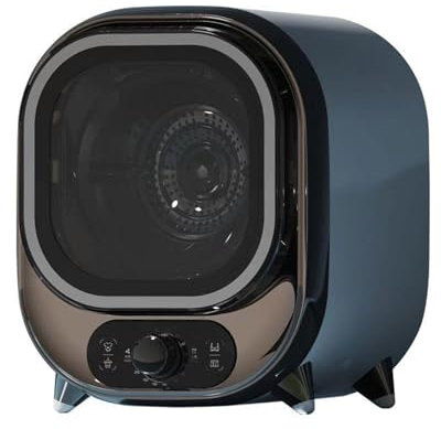 DZZTHSH Petit sèche-Linge portable de 3 kg avec essorage automatique et 5 modes de séchage pour usage sur comptoir ou montage mural