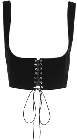 YXADGML Cinturón Corset Atado Corsé con Tirantes y Fajas for Mujer, corsés elásticos Ajustados de Cintura Alta, Faja Moldeadora de Cuerpo Adelgazante(M)