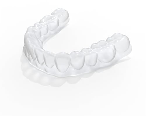 Férula de mordida personalizada para la noche, férula de crujido para la noche, férula dental, antirronquidos eficaz y contra el rechinamiento de dientes, mejora el sueño, para la mandíbula inferior