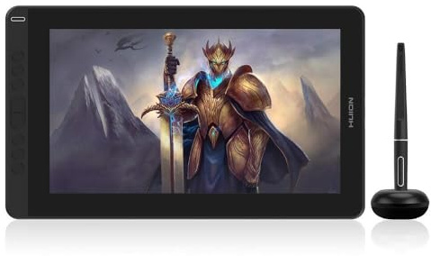 TABLETA GRÁFICA HUION KAMVAS 13 5080 LPP 293,76 X 165,24 MM USB Negro
