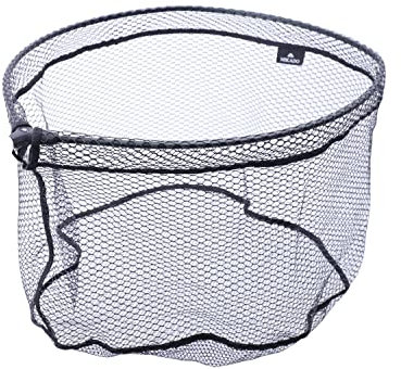 Mikado gummierter Kescherkopf Kescher 60x50cm mit Aluminiumrahmen Landing NET 10mm Maschen