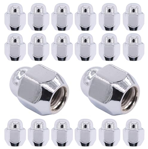 Radmuttern M12x1,5 Kegelbund SW21 Kegel 60° Felgen Mutter Radbefestigung für Rio 3 UB Rio 2 Sorento Cerato 2 Ceed Carens Optima Picanto Sportage Venga Magentis Carnival Opirus Soul C4 C Crosser Zero