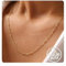Singapur Twist Kette Silberkette Damen 925 ohne Anhänger Kette Silber 925/585 Vergoldetes Silber Halskette Silber Gold Frauen 925 Sterling Silber Kette Schmuck Geschenke 35CM-55CM