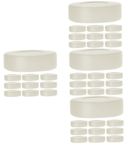 HANABASS 4 Sätze Im Dunkeln Leuchtendes Hockey Interessante Farbenfrohe Leuchtende Kugeln Hockeybälle Interaktiver Tischsportspiel Hockey- Eishockey-Ball PVC 10 Stück * 4