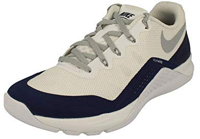 Nike Womens Metcon Repper DSX Running Trainers 902173 Sneakers Shoes (UK 4 US 6.5 EU 37.5, White Wolf Grey Binary Blue 102)