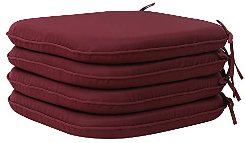 Race Leaf Coussins pour chaise de jardin, coussins pour siège, coussins pour chaises de salle à manger, housses pour coussin de siège intérieur extérieur, pour votre salon, patio, voiture et plus (lot