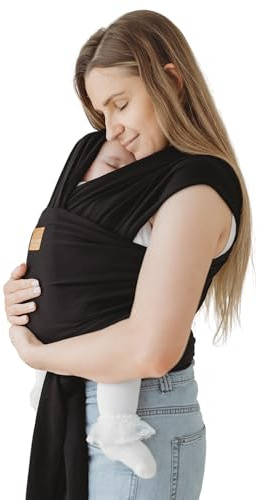 Baby Sling Wrap Newborn to Toddler Carrier, Stretchy Baby Wraps - Baby Sling Safety Tested, Hands-Free Baby Wrap Carrier, Newborn Sling - Baby Carrier