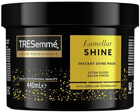TRESemme Instant Shine Hair Mask- With Lamellar Technology for an Ultra-Glossy Salon Finish & Smoother Hair- Hair Treatment for Dull, Frizzy & Lacklustre Hair 440ml
