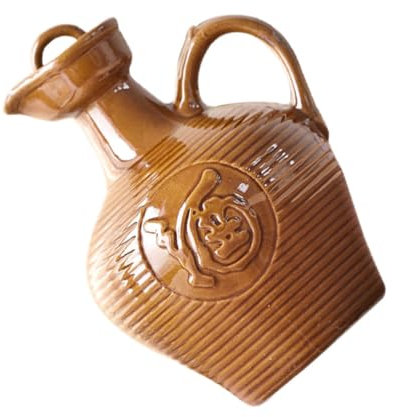 Cabilock Brocca Vino in Ceramica Portatile Contenitore Multifunzionale Con Manico Vaso Da Vino Domestico Resistente e Decorativo Design Elegante e Finitura Liscia