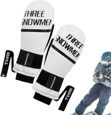 Skidhandskar för kvinnor, vattentäta skidhandskar, snowboardhandskar, handskar, snöhandskar med pekskärm, vattentäta skidhandskar dam