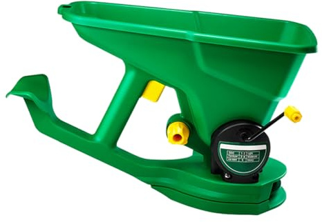 Jardín siembra – Manual de para siembra, Distribuidor de Hierba portátil, agitador de abono Compacto | Resistente Ahorro de Semillas con Rejilla ergonómica para Campo y terraza