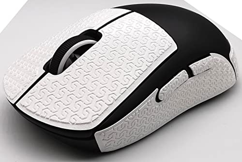 Corepad Soft Grips – självhäftande förskurna halkfria klistermärken för PC-spelmöss (vit, Logitech G PRO X Superlight)