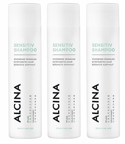 3er Alcina Sensitiv Shampoo 250 ml