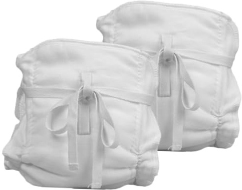Kisangel Reusable Cotton Diaper Pants for Newborn Babies and Toddlers Breathable Washable Infant Training Diapers with Six-Layer Cotton Padding for Potty Training