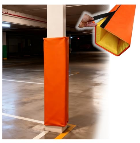 1,5 m fallskyddsmatta för garage, kolumnskydd för källare, skydd i alla väder för basketringar på gym, parkeringspolare och lekplatser