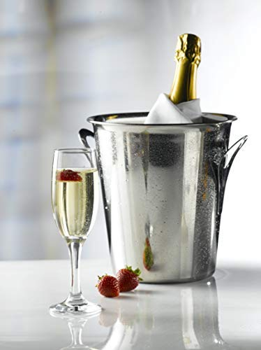 Lav Champagne Flute Glasses / Long Steam / 220 cc / 7.5 Ounce / Set Of 6 Glass / Clear Glass