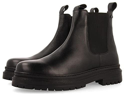 Botas Tipo Chelsea de Piel en Color Negro para Hombre Herrick