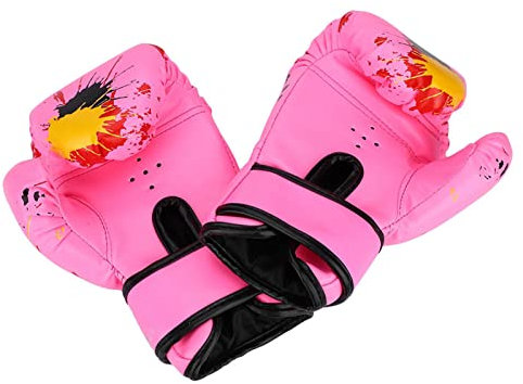 Baby Mädchen Jungen, Schlagtraining Kinder Kampf Kinder Boxhandschuhe (gelb) (Rosa)