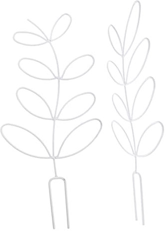 Milisten 2pièces Support De Plantes Treillis Créatif pour Plantes Grimpantes De Cadres pour Tomates Et Vignes pour Jardins Et