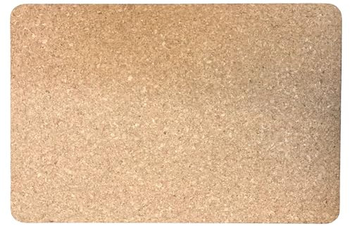 Beaugec Cork Bath Mats – Durable Natural Cork Mat - Eco-Friendly Wooden Non-Slip Bathroom Mat, Moisture Resistant and Anti-Microbial Bath Corkboard Shower mat (46x62cm)