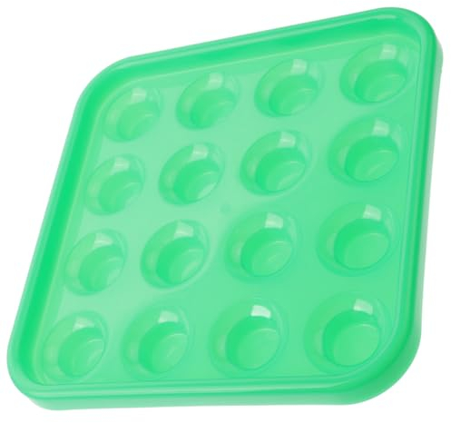 Gogogmee Snooker Aufbewahrungstablett Robuster Kunststoff Billiard Kugelhalter Für Billardtisch Kugeln Kapazität Für Snooker Und Pool Liebhaber Langlebig Und Stabil